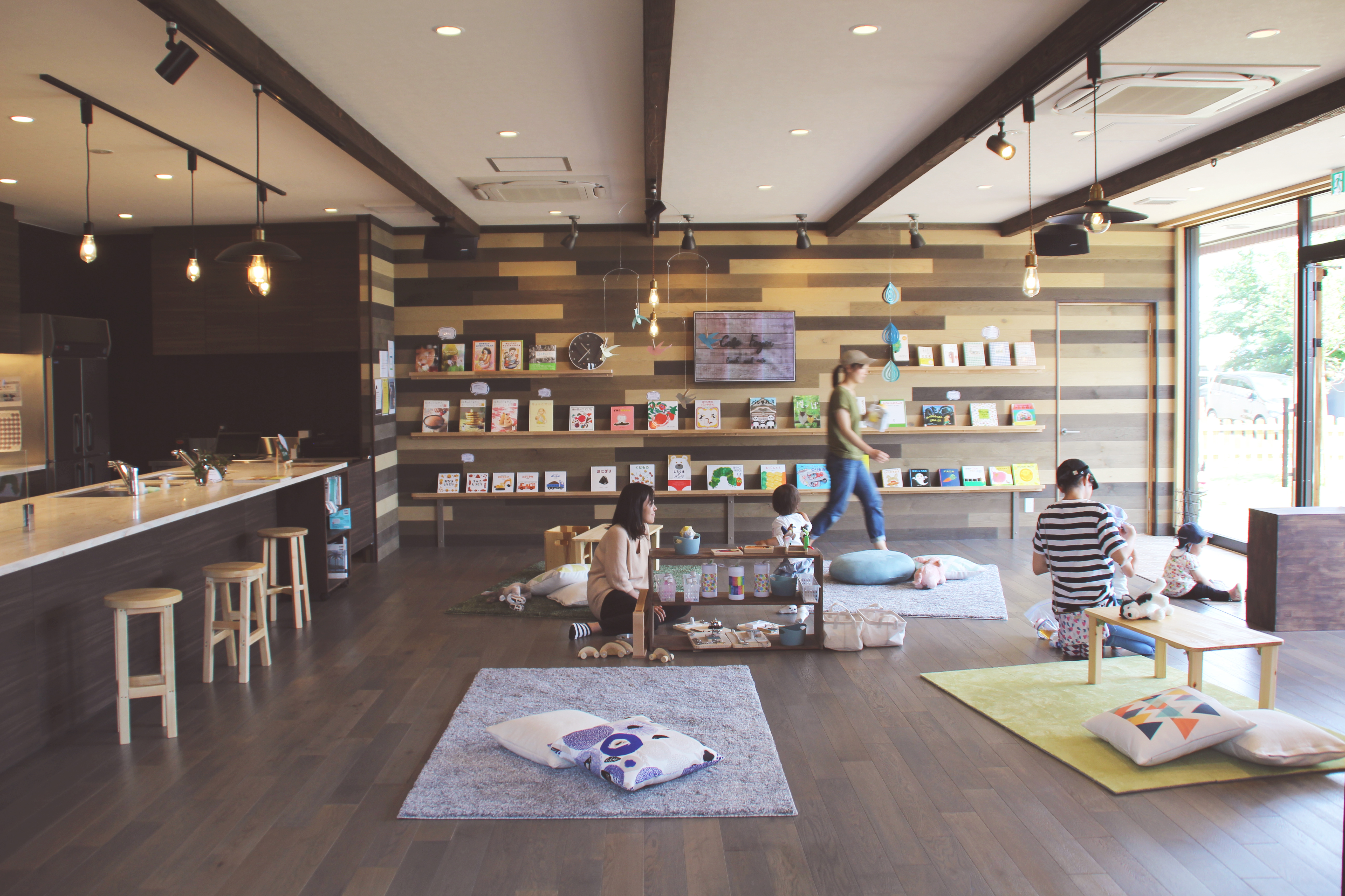 子育て支援カフェ Cafe Foyer 小規模保育所 ちあふるガーデン 施工実績 Toki Architects